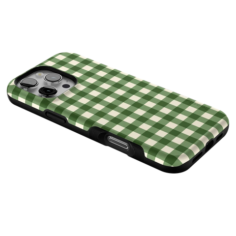 Checked Twice | Green Plaid Case