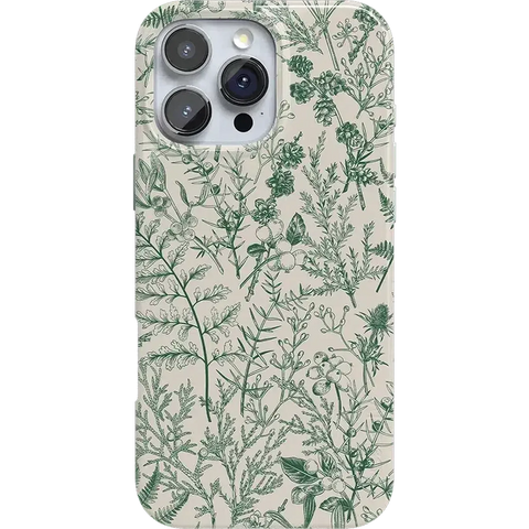 Sage Garden | Green Floral Case