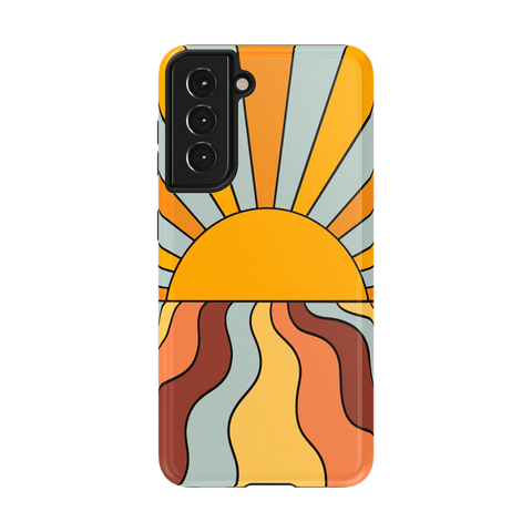 Shine On | Retro Sunset Case