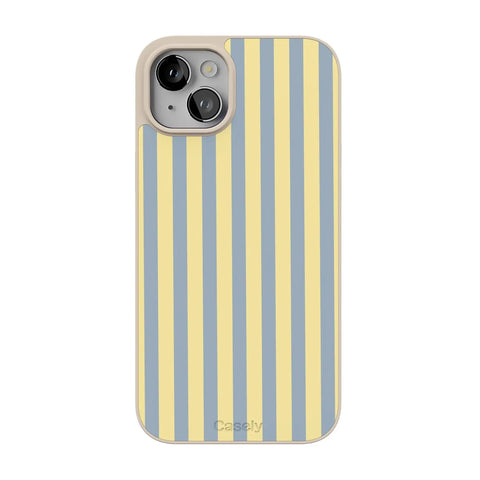 Coastline Stripes | Blue & Yellow Case