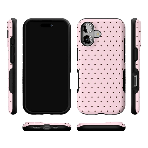 On the Dot | Pink Polka Dot Case