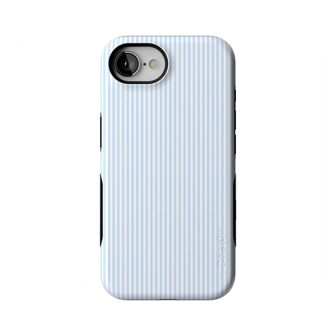 Stripes and the City | Light Blue Pinstripe Case