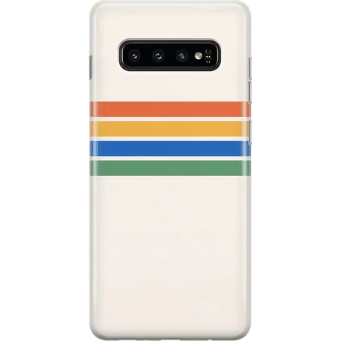Totally Groovy | Rainbow Stripes Color Block Samsung Case