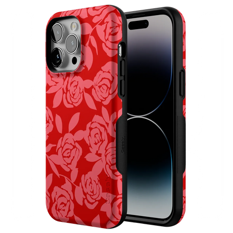 Final Rose | Red & Pink Floral Case