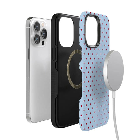 Tiny Stars | Red & Blue Case