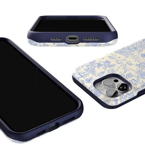 Cupid's Canvas | Periwinkle Floral Case