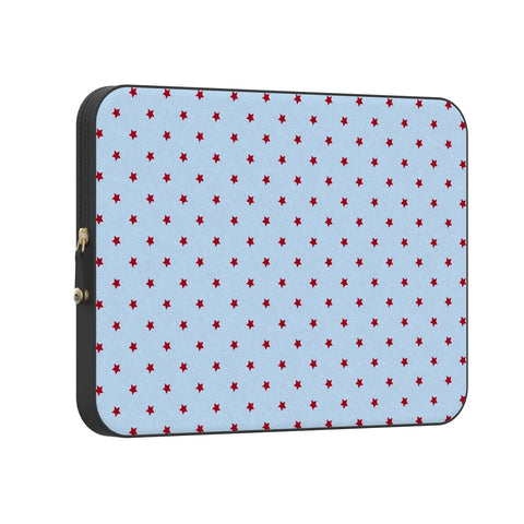 Tiny Stars | Red & Blue Laptop Case