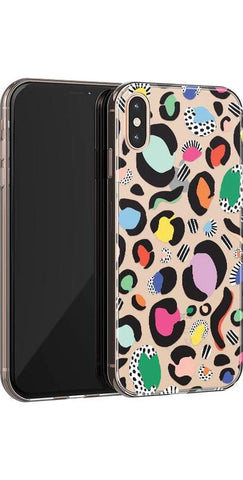 Party Animal | Rainbow Leopard Print Case