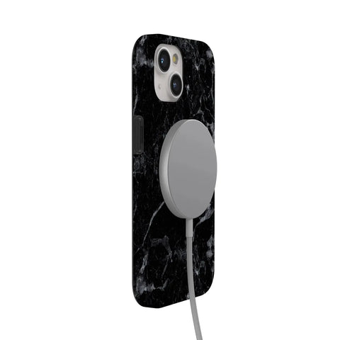 Black Pearl | Classic Black Marble Case