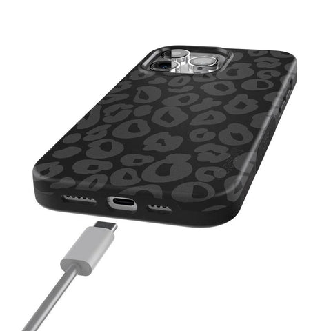 Into the Wild | Black Leopard Case
