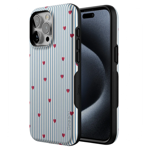 Love Lines | Blue Stripes Case