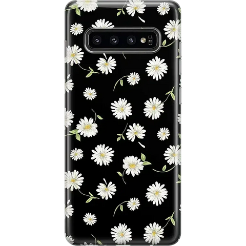 Daisy Daydream | Black Floral Samsung Case