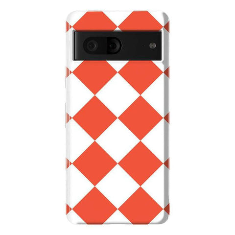 Red Checkerboard | High Contrast Design Case