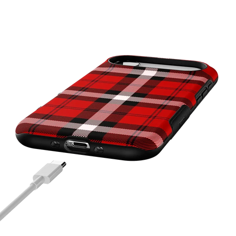 As if! | Red Plaid Case