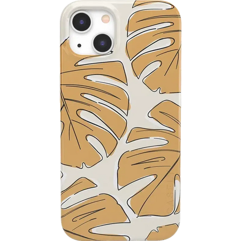 Island Time | Tropical Leaves Floral Case