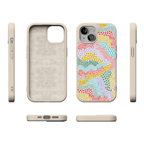 Color Me Happy | Pattern Colorblock Case