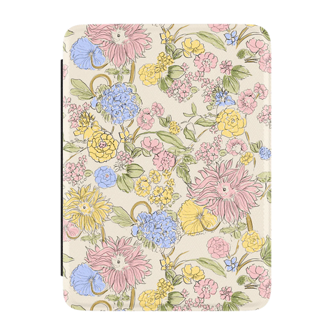 Prairie Blooms | Pastel Floral Kindle Case