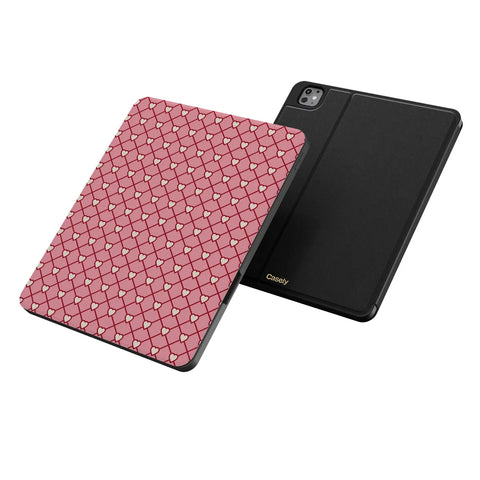 Love Locks | Pink Hearts iPad Case