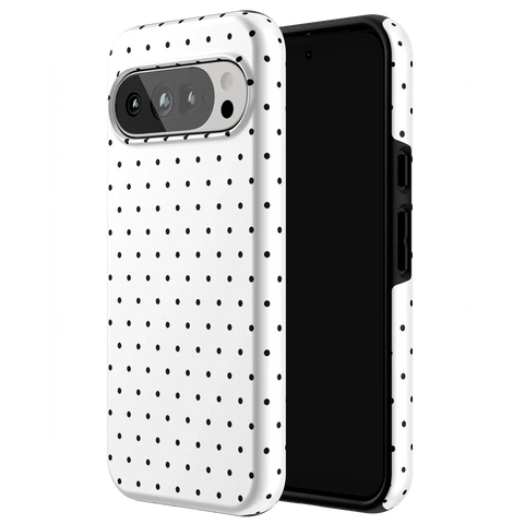 On the Dot | Black Polka Dot Case