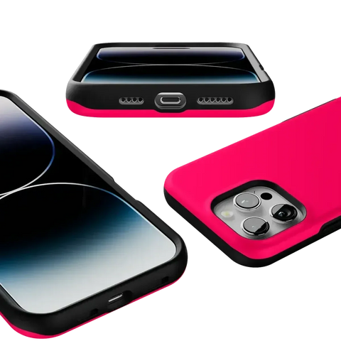 Think Pink | Solid Neon Pink Case