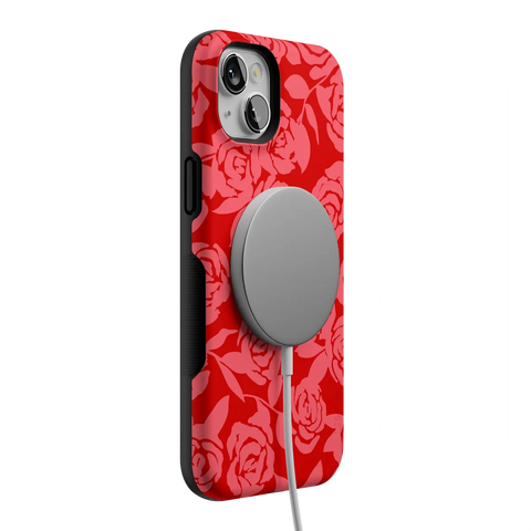Final Rose | Red & Pink Floral Case