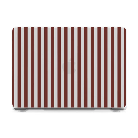 Sunday in Brooklyn | Blue Stripes Laptop Shell