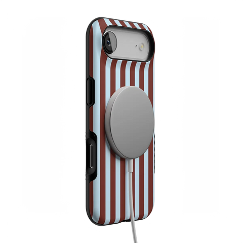 Sunday in Brooklyn | Blue Stripes Case