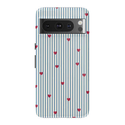 Love Lines | Blue Stripes Case