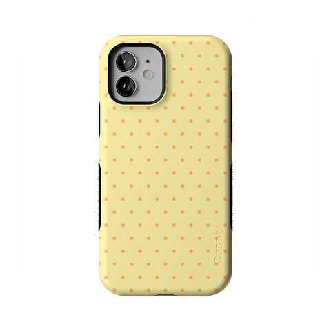 On the Dot | Yellow Polka Dot Case