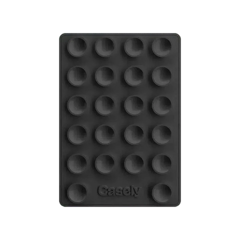 Grippy | Black Silicone Suction Phone Mount with MagSafe