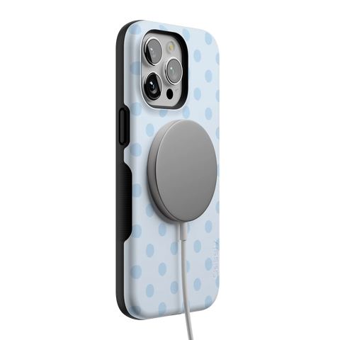 Spotted in SoHo | Light Blue Polka Dot Case