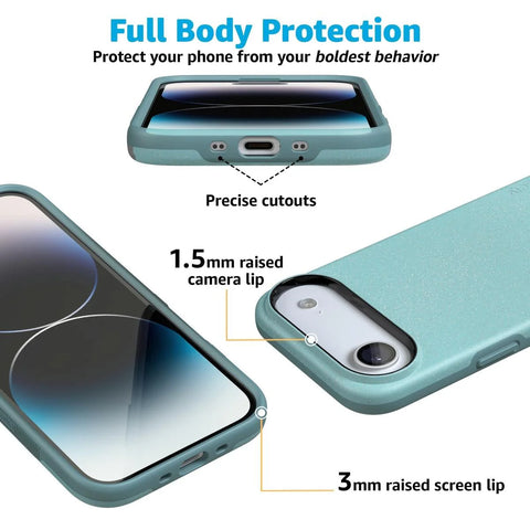 Aquamarine | Ocean Blue Shimmer Case