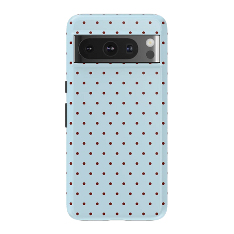 On the Dot | Blue Polka Dot Case