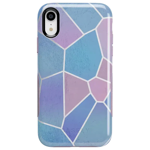 Other Side | Holographic Metallic Stained Glass Marble Case