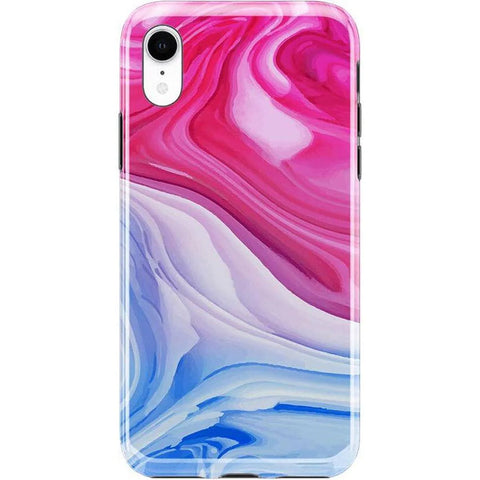 Land & Sea | Marble Swirl iPhone Case