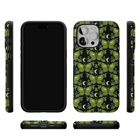 Mystic Moths | Green Twilight Case