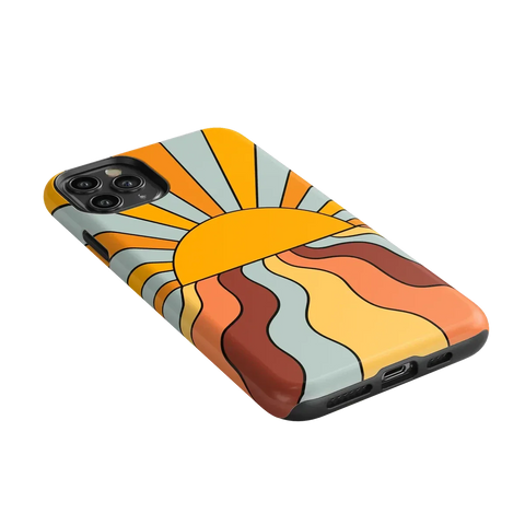 Shine On | Retro Sunset Case