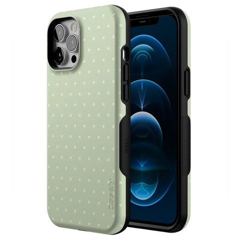 On the Dot | Green Polka Dot Case
