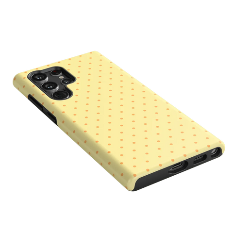 On the Dot | Yellow Polka Dot Case