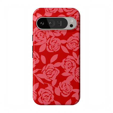 Final Rose | Red & Pink Floral Case