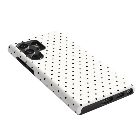 On the Dot | Black Polka Dot Case