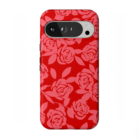 Final Rose | Red & Pink Floral Case