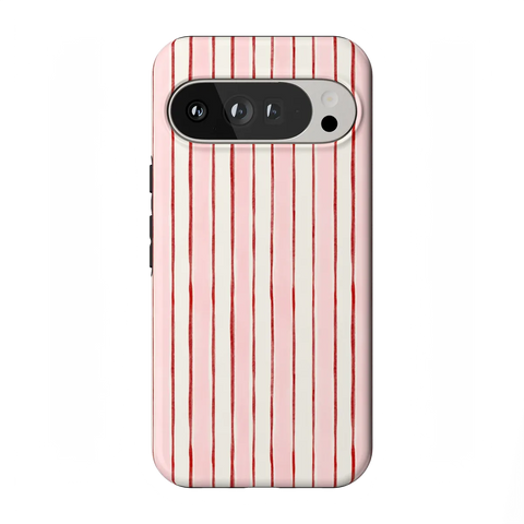 Pretty in Pastel | Blush Stripes Case
