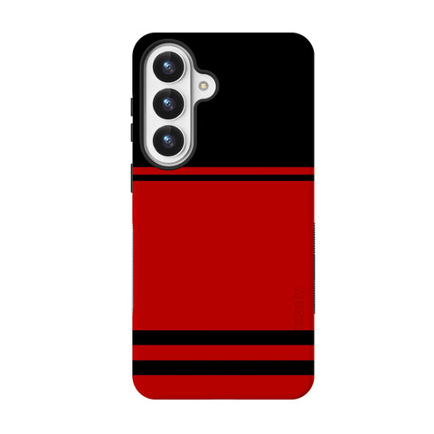 Storm Warning | Black & Red Stripes Case