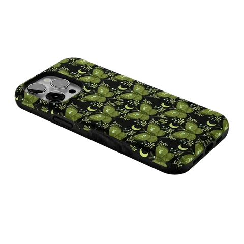 Mystic Moths | Green Twilight Case
