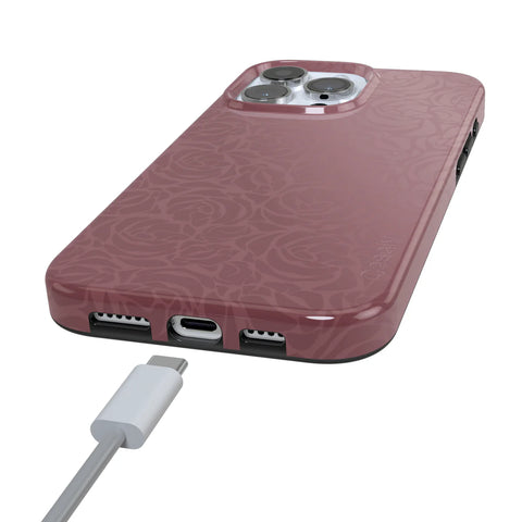 Bordeaux Rose | Moody Monochrome Case