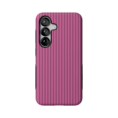 Stripes and the City | Pink & Purple Pinstripe Case