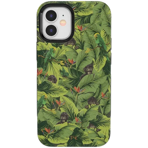 Sneaky Monkeys | Frida Kahlo Jungle Floral Case