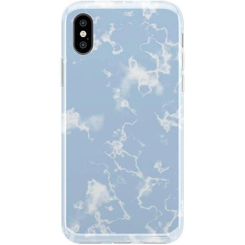 Light Blue Skies | Marble Clouds Case