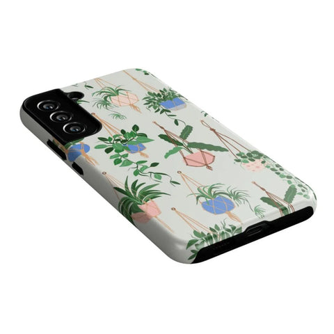 Hanging Around | Potted Plants Floral Samsung Case